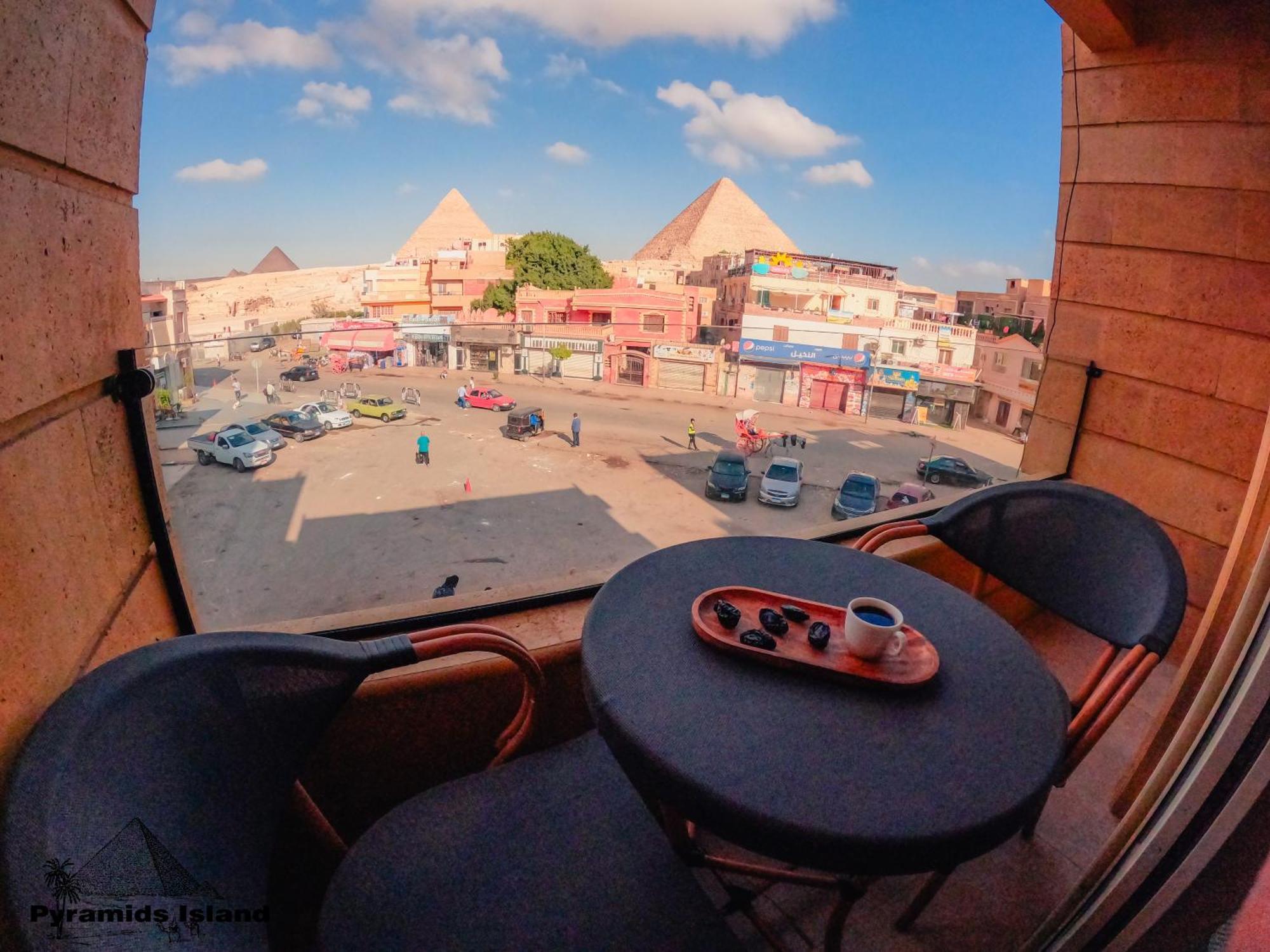 Pyramids Island Bed & Breakfast Kafret el-Gabal Dış mekan fotoğraf