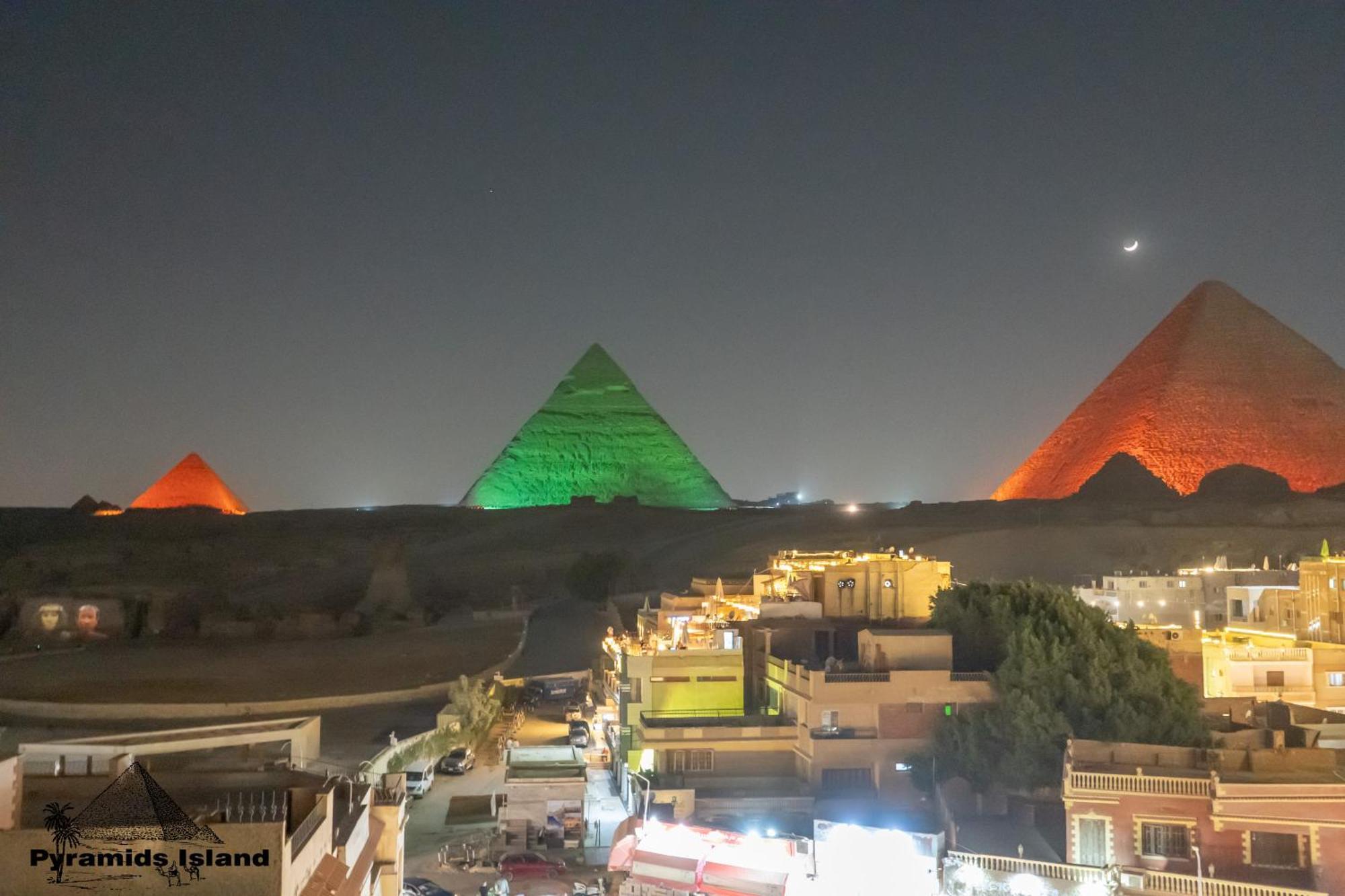 Pyramids Island Bed & Breakfast Kafret el-Gabal Dış mekan fotoğraf