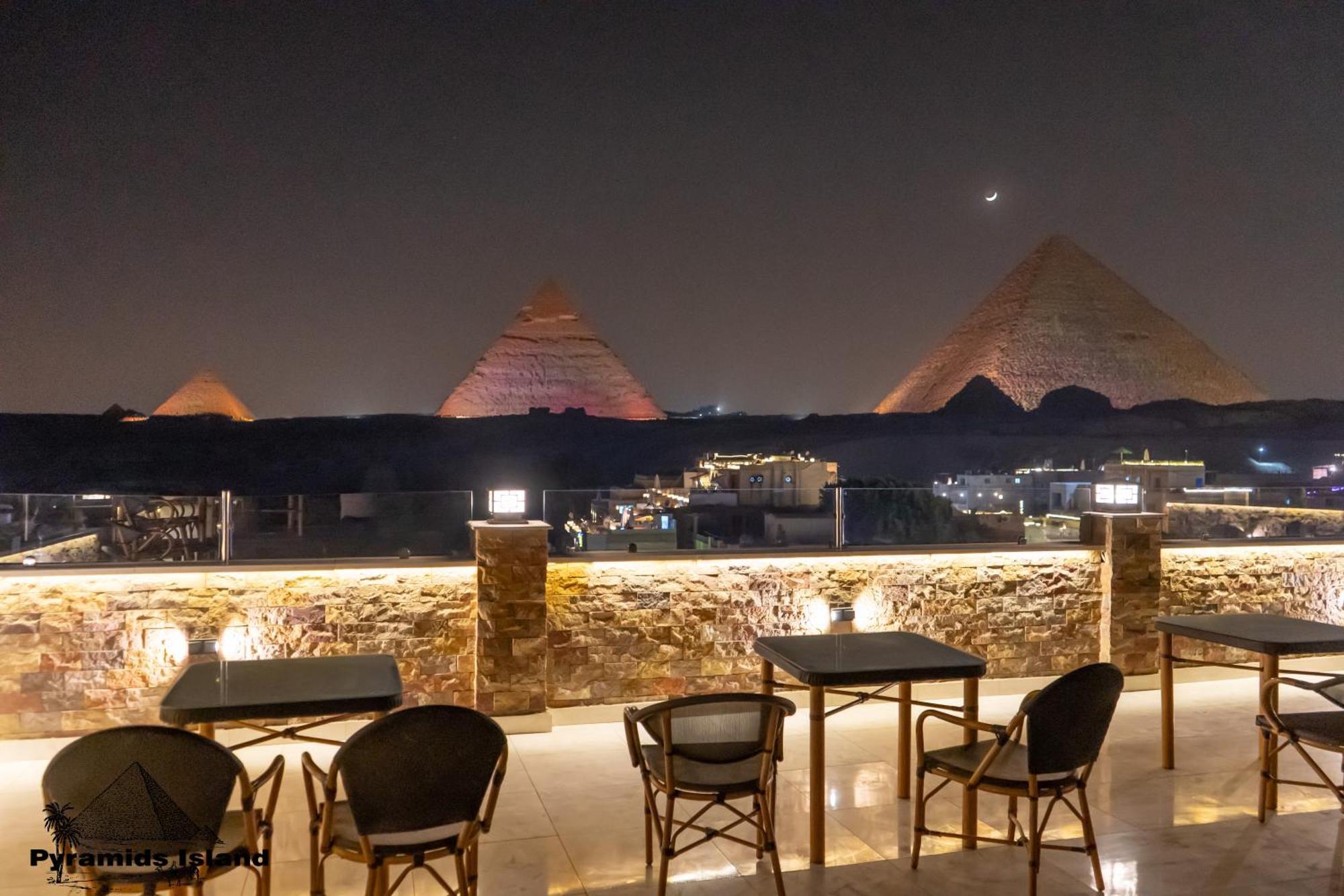 Pyramids Island Bed & Breakfast Kafret el-Gabal Dış mekan fotoğraf