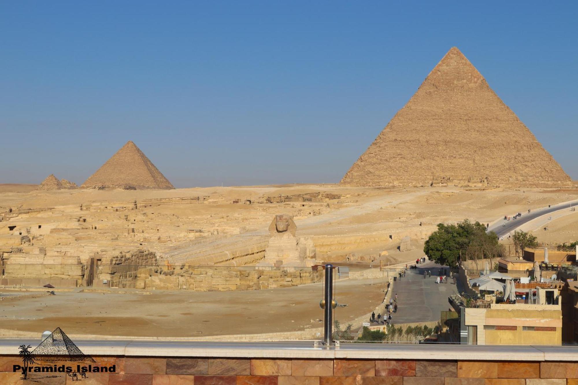 Pyramids Island Bed & Breakfast Kafret el-Gabal Dış mekan fotoğraf