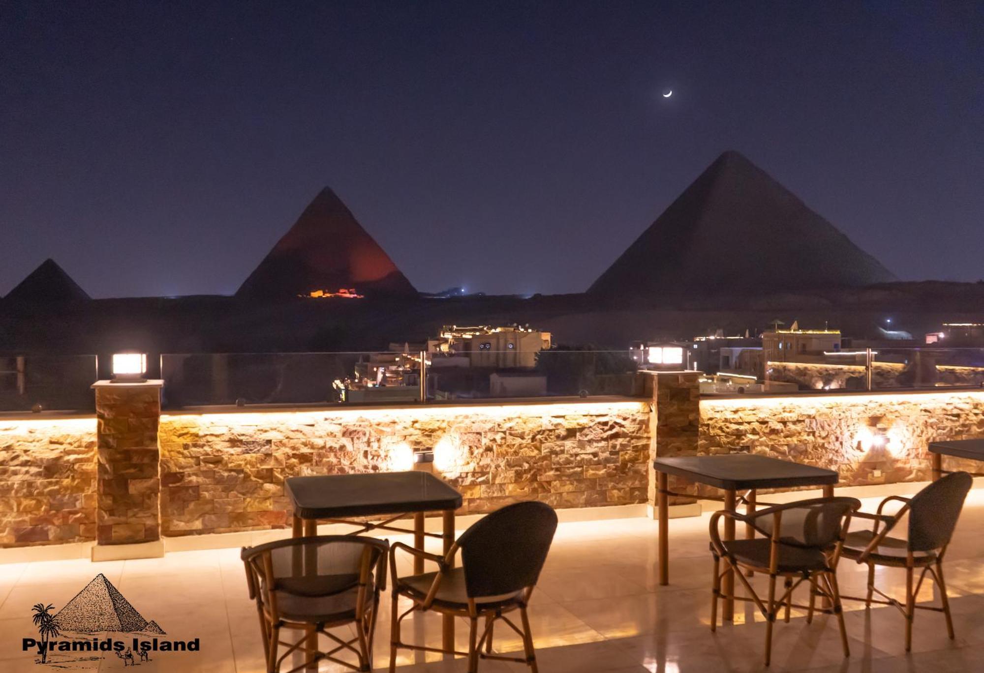 Pyramids Island Bed & Breakfast Kafret el-Gabal Dış mekan fotoğraf