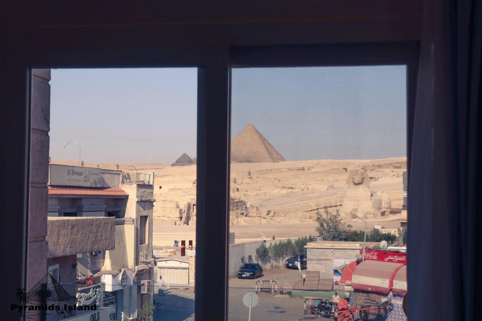 Pyramids Island Bed & Breakfast Kafret el-Gabal Dış mekan fotoğraf