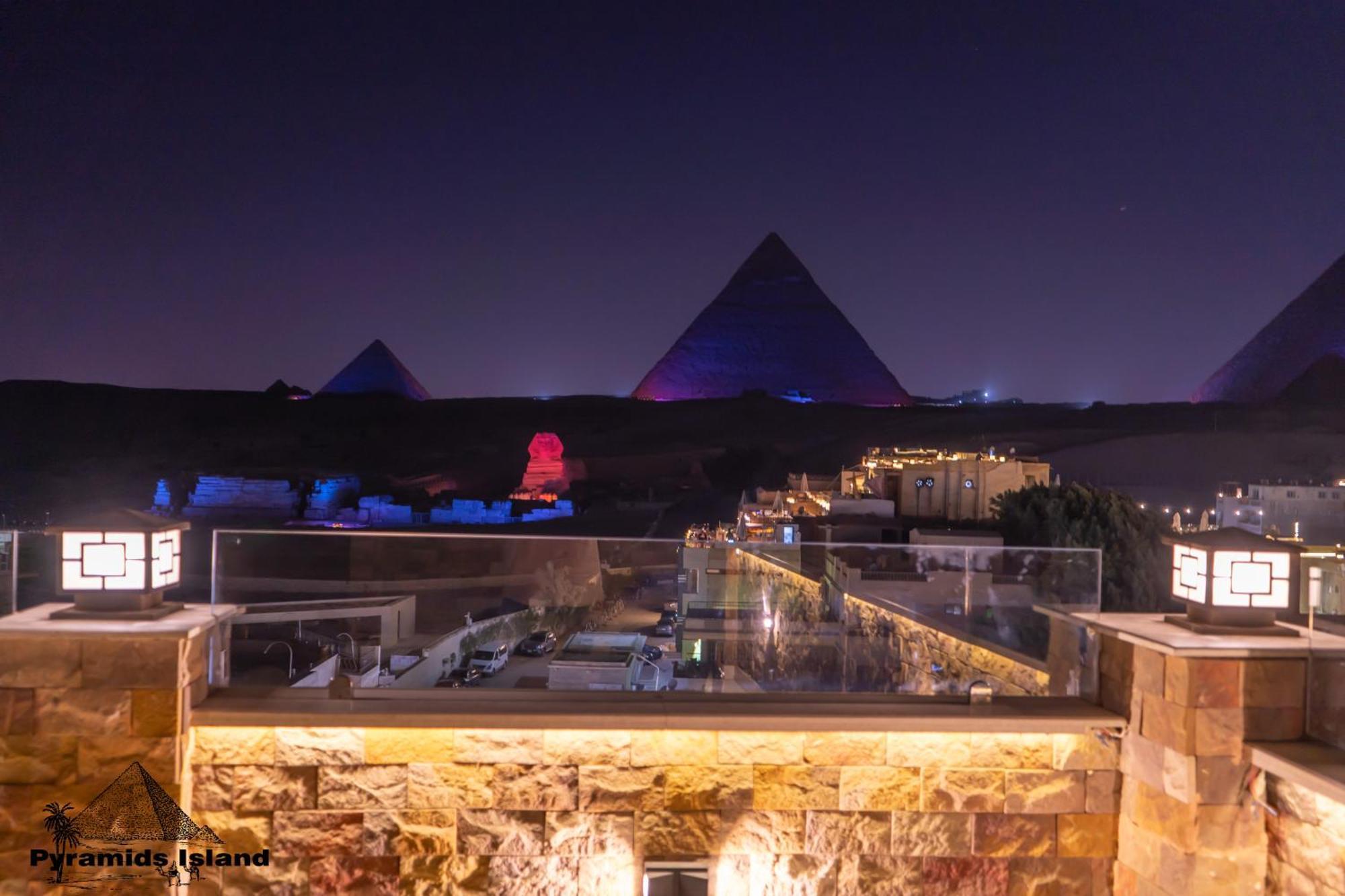 Pyramids Island Bed & Breakfast Kafret el-Gabal Dış mekan fotoğraf