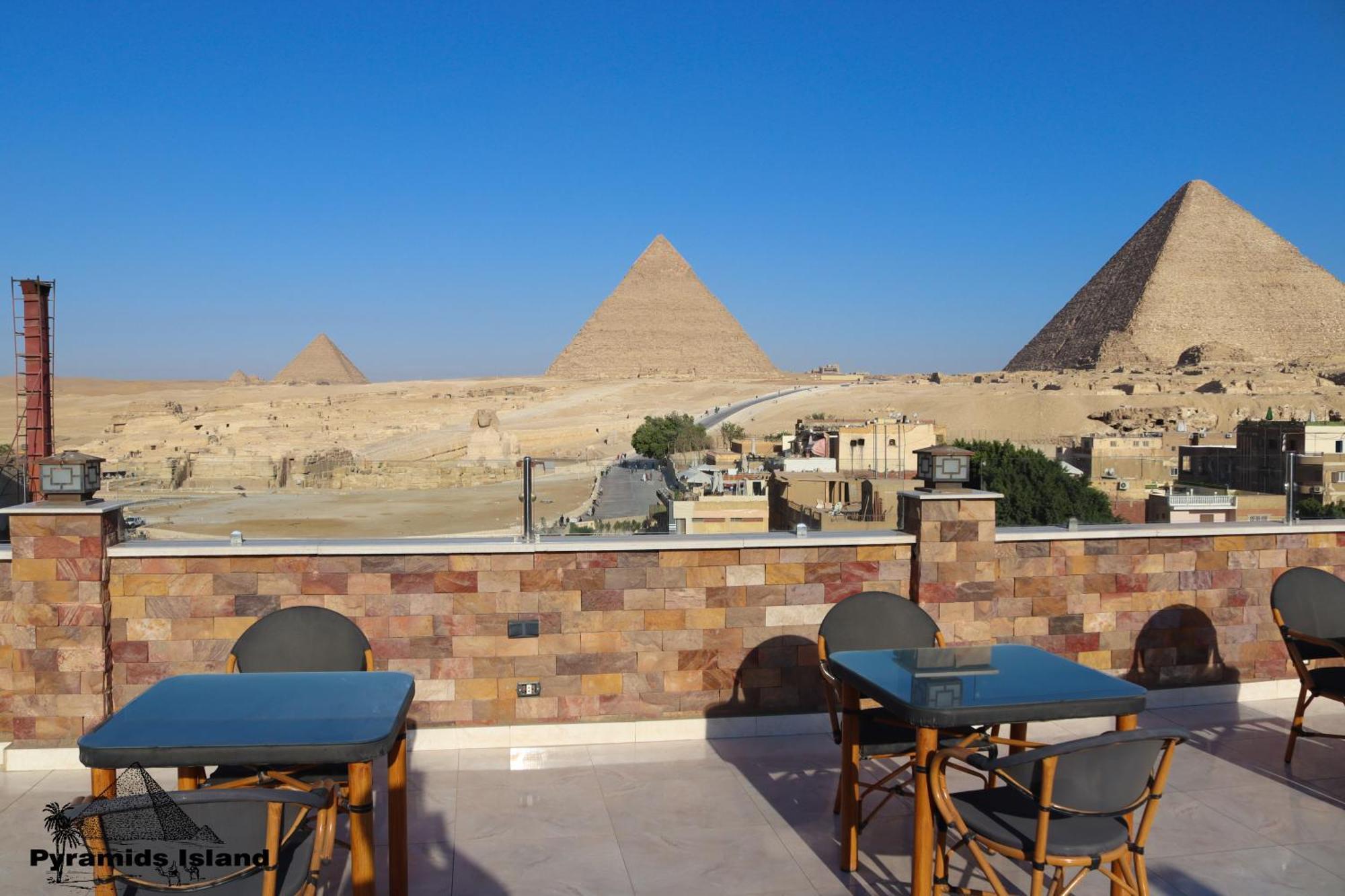 Pyramids Island Bed & Breakfast Kafret el-Gabal Dış mekan fotoğraf