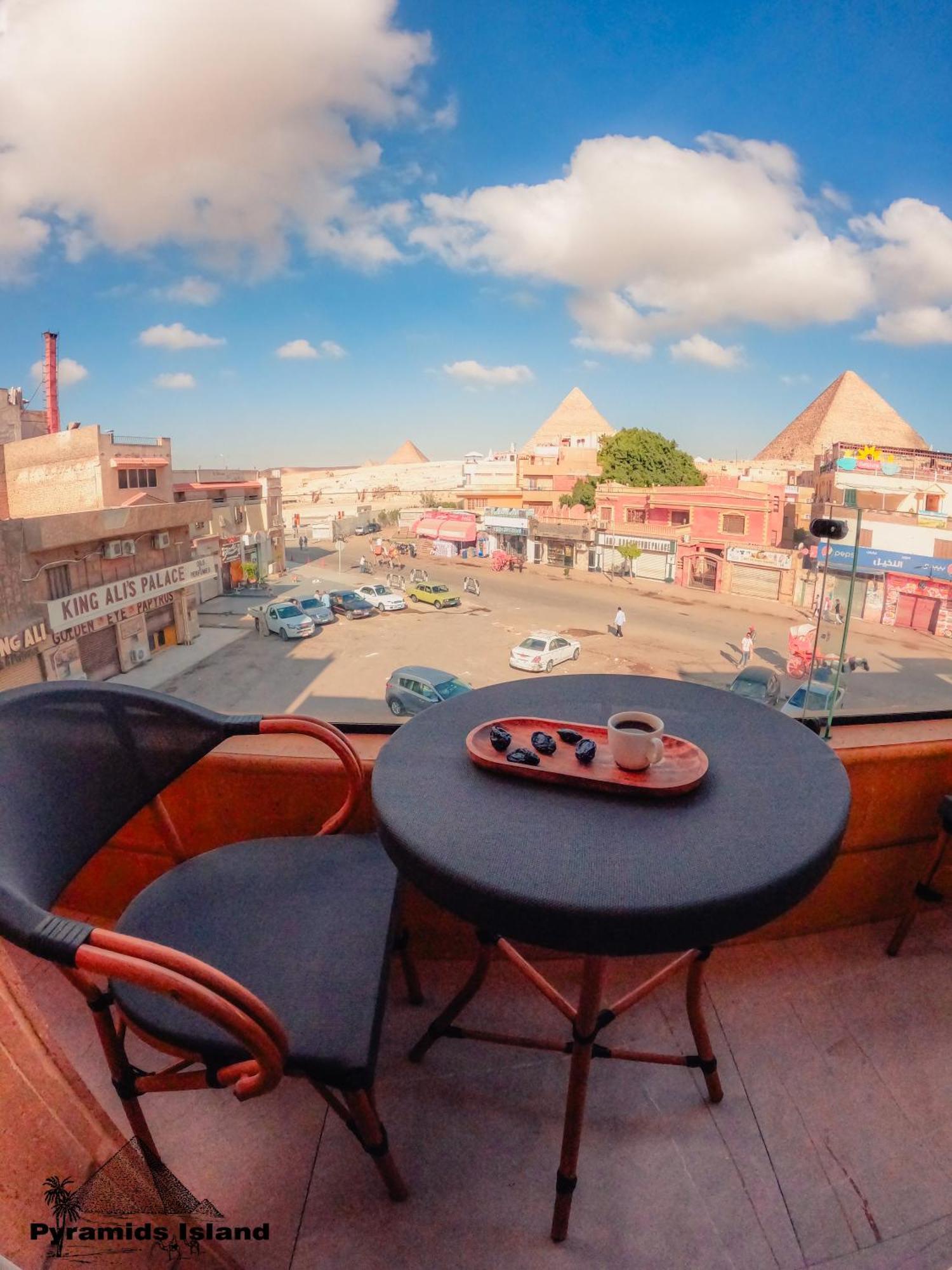 Pyramids Island Bed & Breakfast Kafret el-Gabal Dış mekan fotoğraf