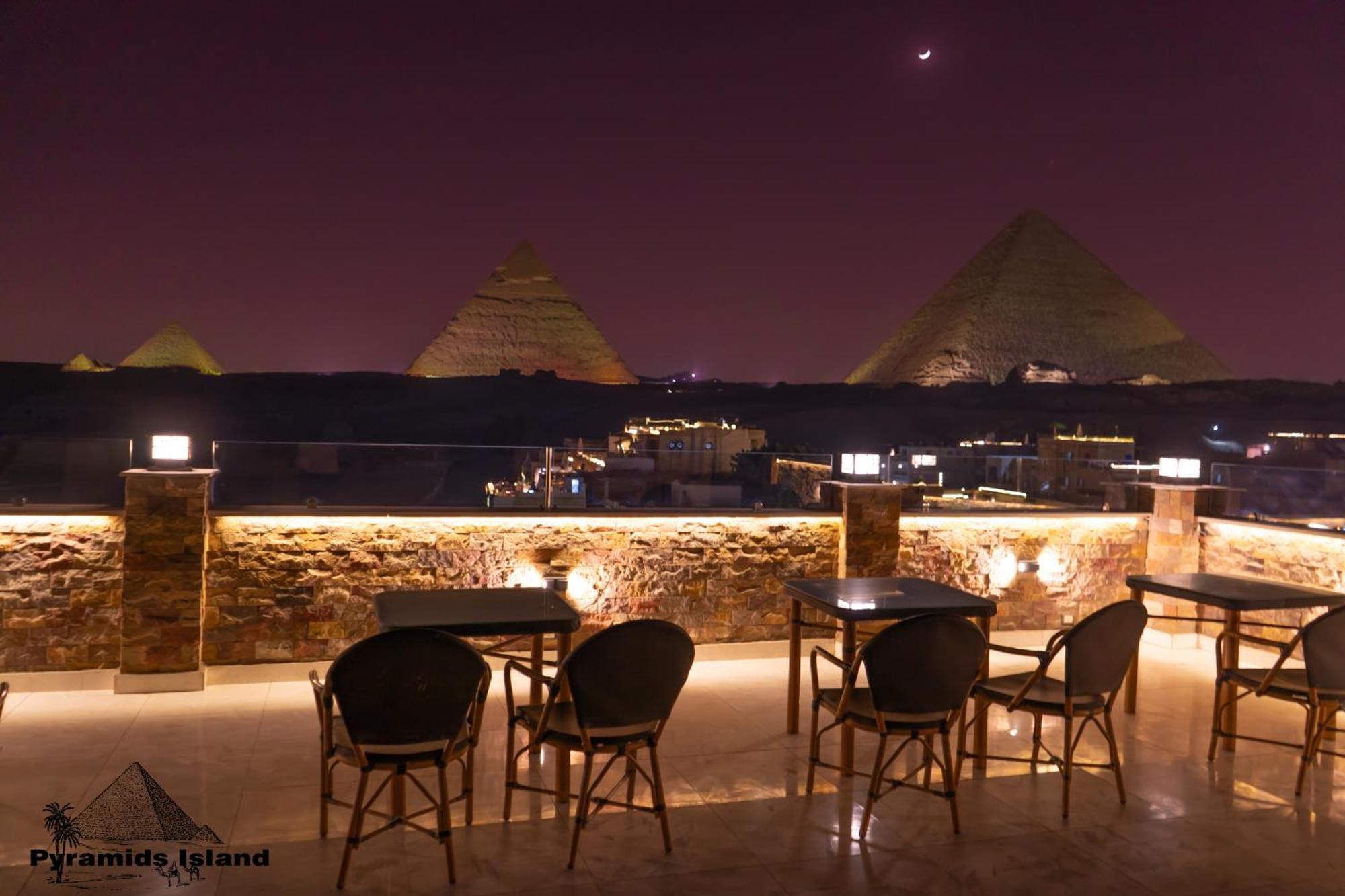 Pyramids Island Bed & Breakfast Kafret el-Gabal Dış mekan fotoğraf
