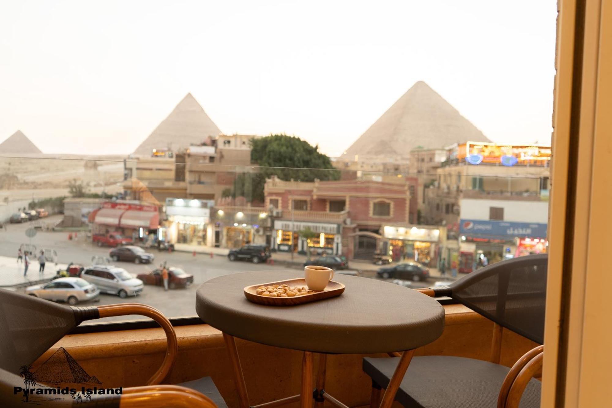 Pyramids Island Bed & Breakfast Kafret el-Gabal Dış mekan fotoğraf
