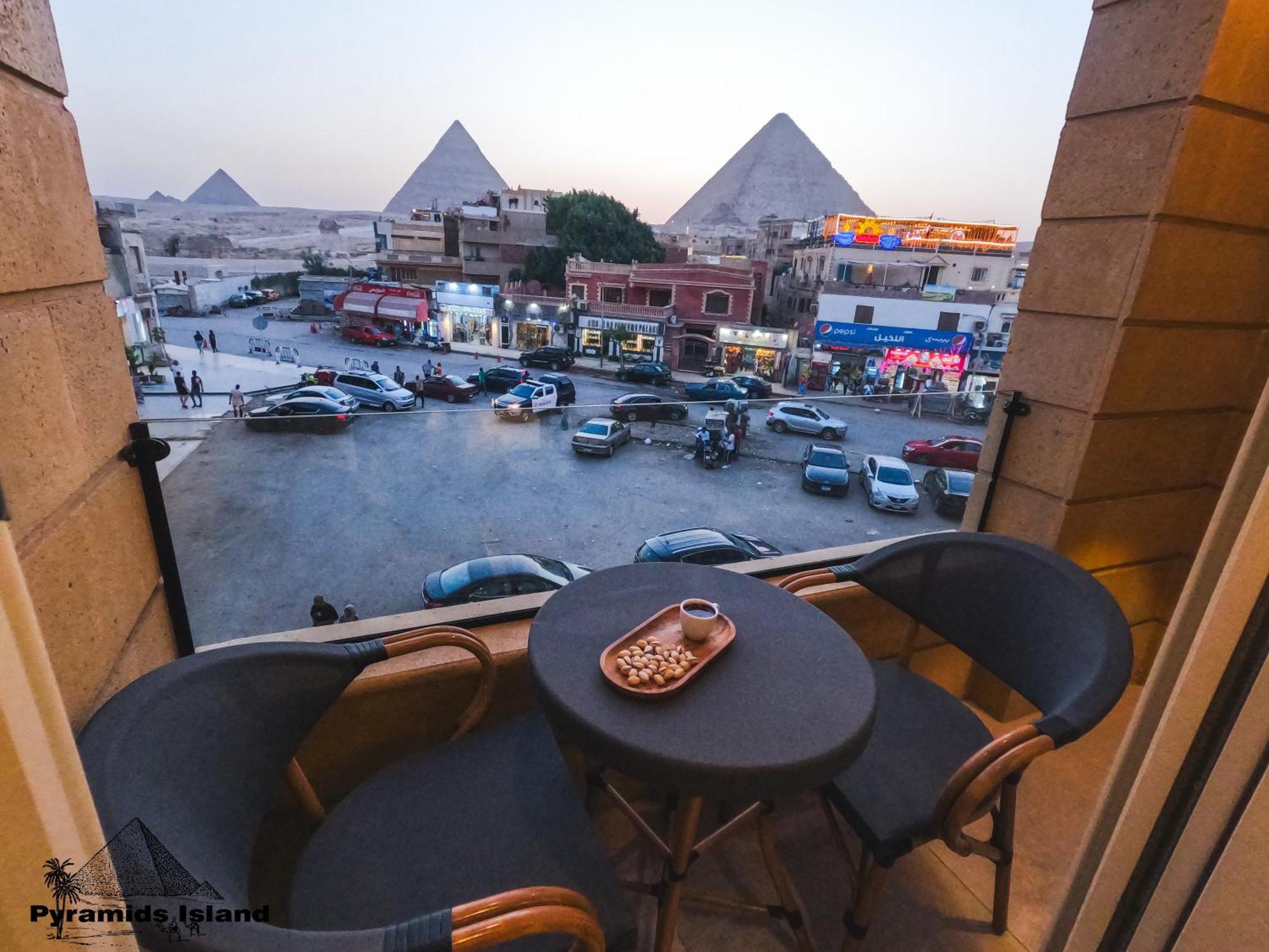 Pyramids Island Bed & Breakfast Kafret el-Gabal Dış mekan fotoğraf