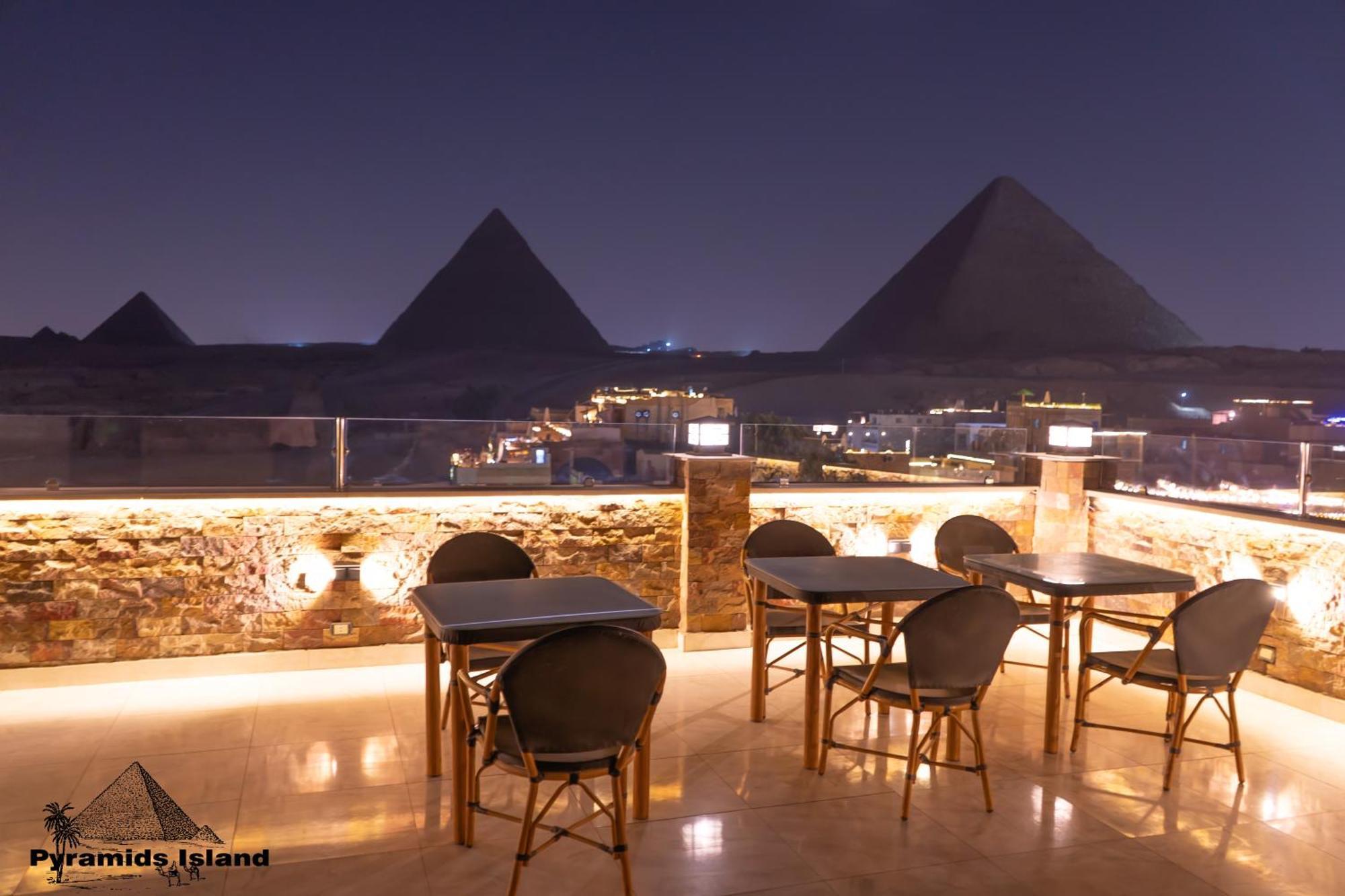 Pyramids Island Bed & Breakfast Kafret el-Gabal Dış mekan fotoğraf
