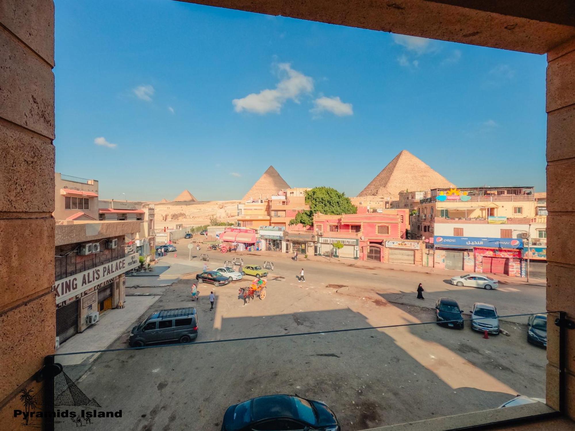 Pyramids Island Bed & Breakfast Kafret el-Gabal Dış mekan fotoğraf