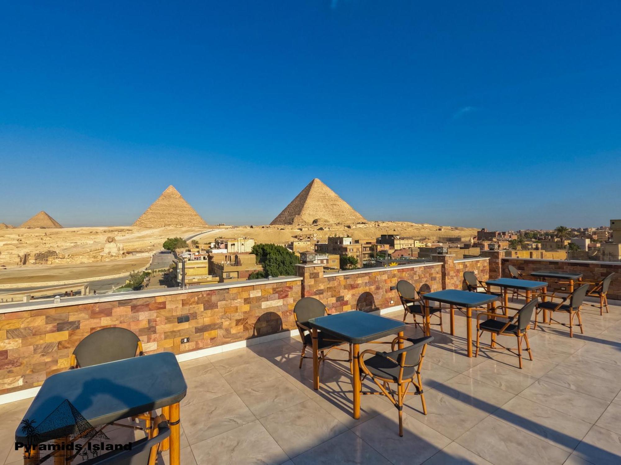 Pyramids Island Bed & Breakfast Kafret el-Gabal Dış mekan fotoğraf