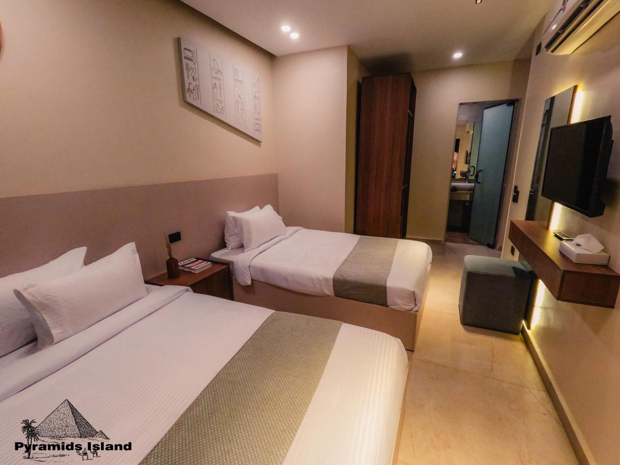 Pyramids Island Bed & Breakfast Kafret el-Gabal Dış mekan fotoğraf