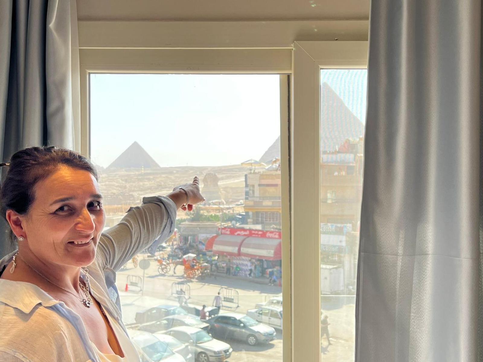 Pyramids Island Bed & Breakfast Kafret el-Gabal Dış mekan fotoğraf
